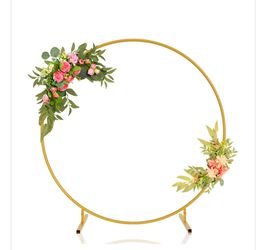 7.2ft Round Backdrop Stand, Stable Balloon Arch Stand,