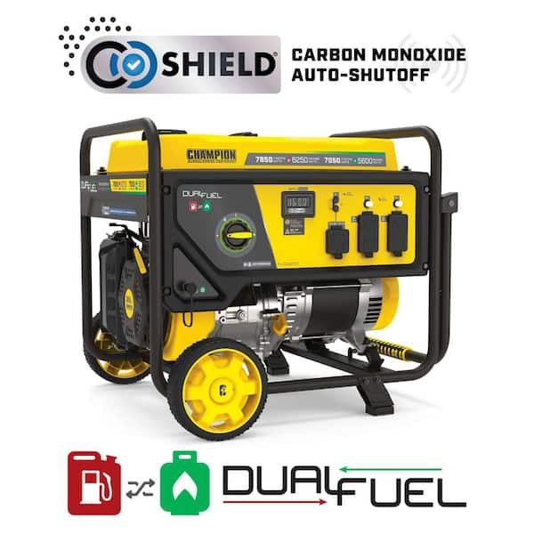 CHAMPION DUEL FUEL 7850/6250 GENERAYOR