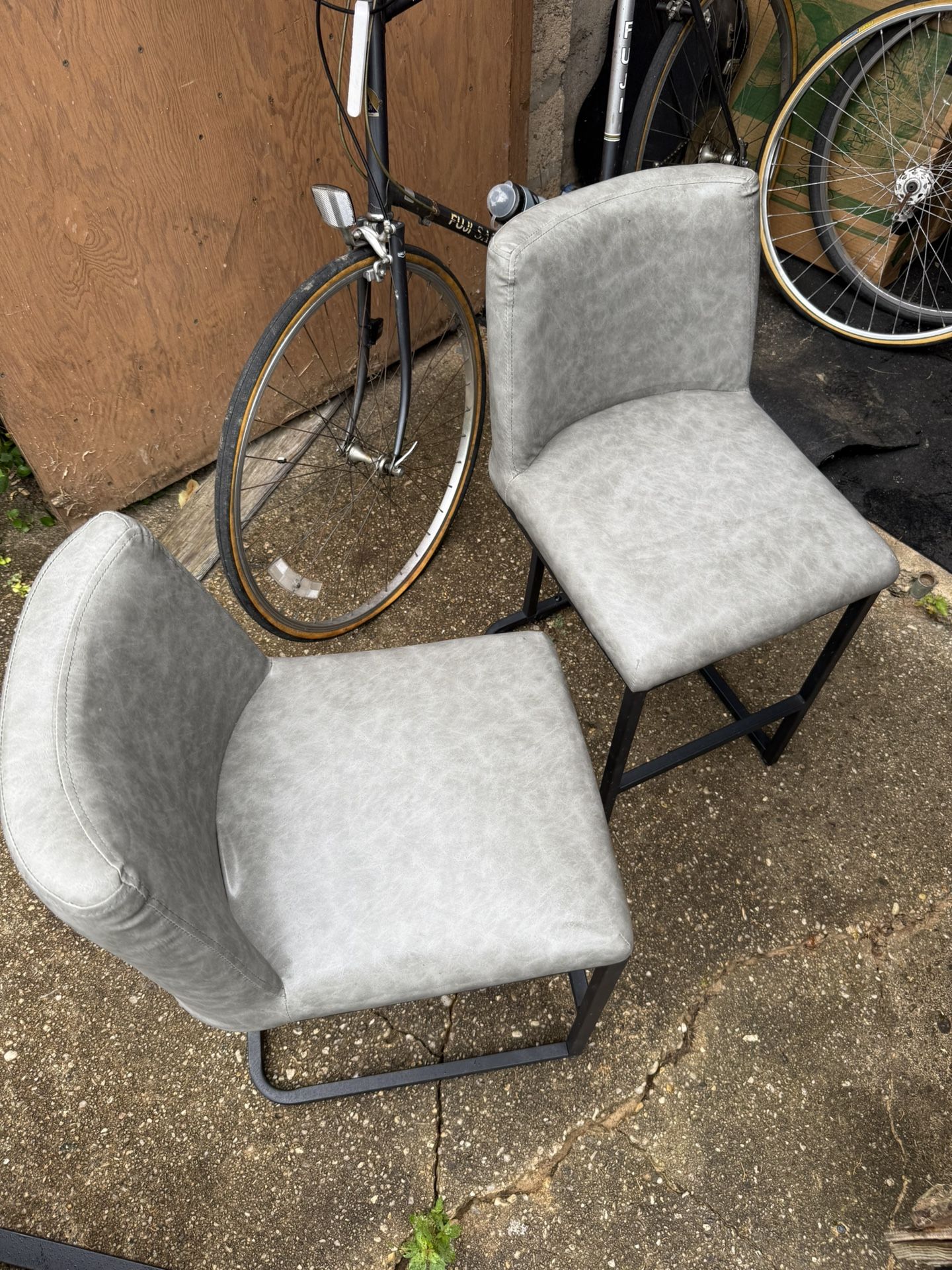 Grey bar Stools