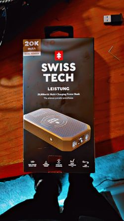 Swiss Tech Leistung 20000mAh Power Bank