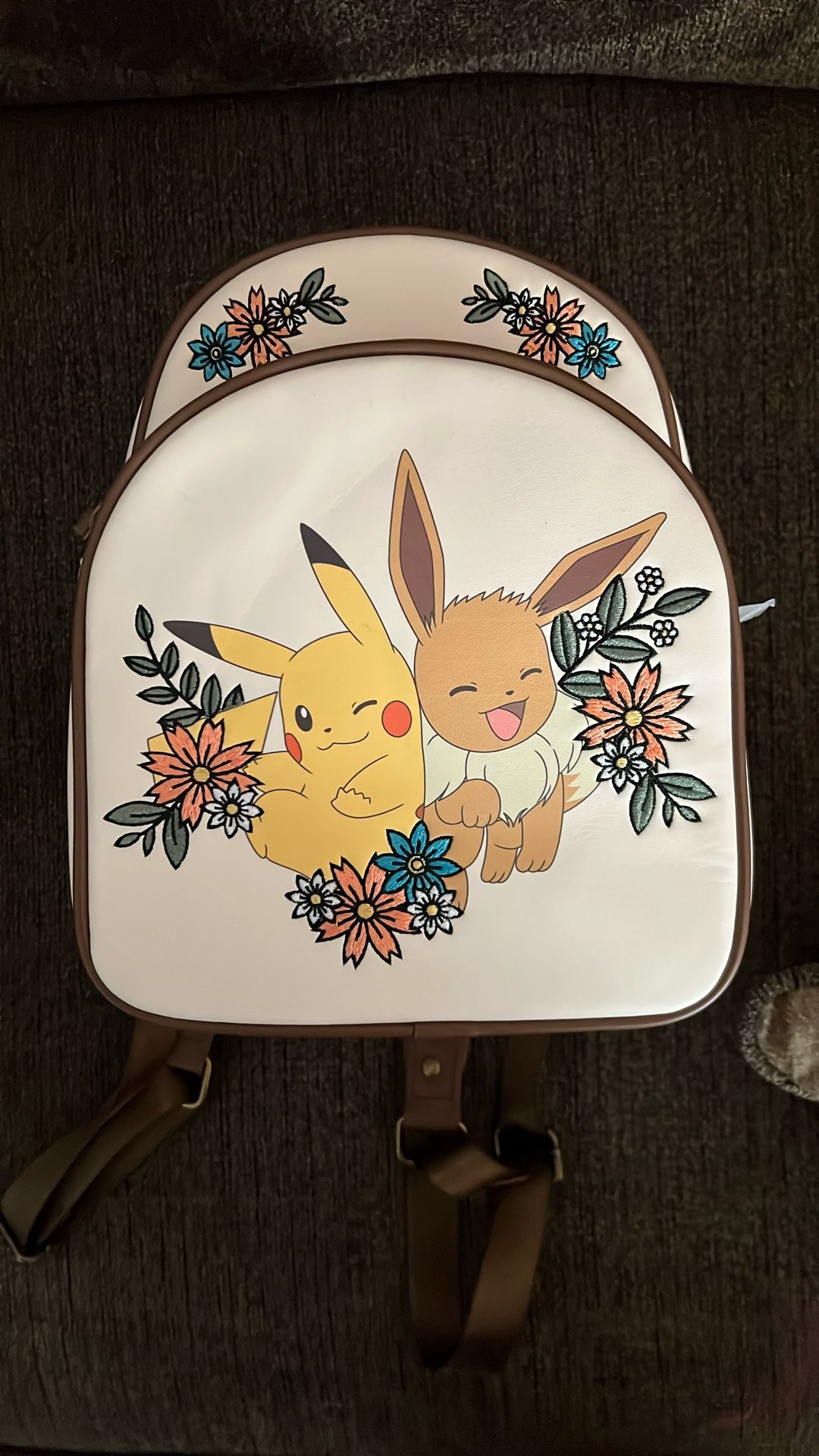 Loungefly Pokémon Pikachu and Evee Mini Backpack