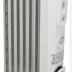 De'Longhi Oil filled Radiator Heater, 1500W Electric Space Heater for indoor use, portable room heater, Energy Saving, full room like office and bedro