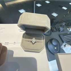 1.55ct Natural Diamond 14k Engagement Ring 