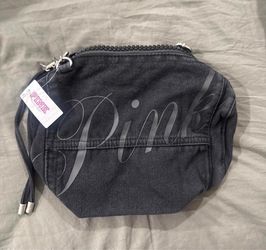 Black denim vs duffle purse