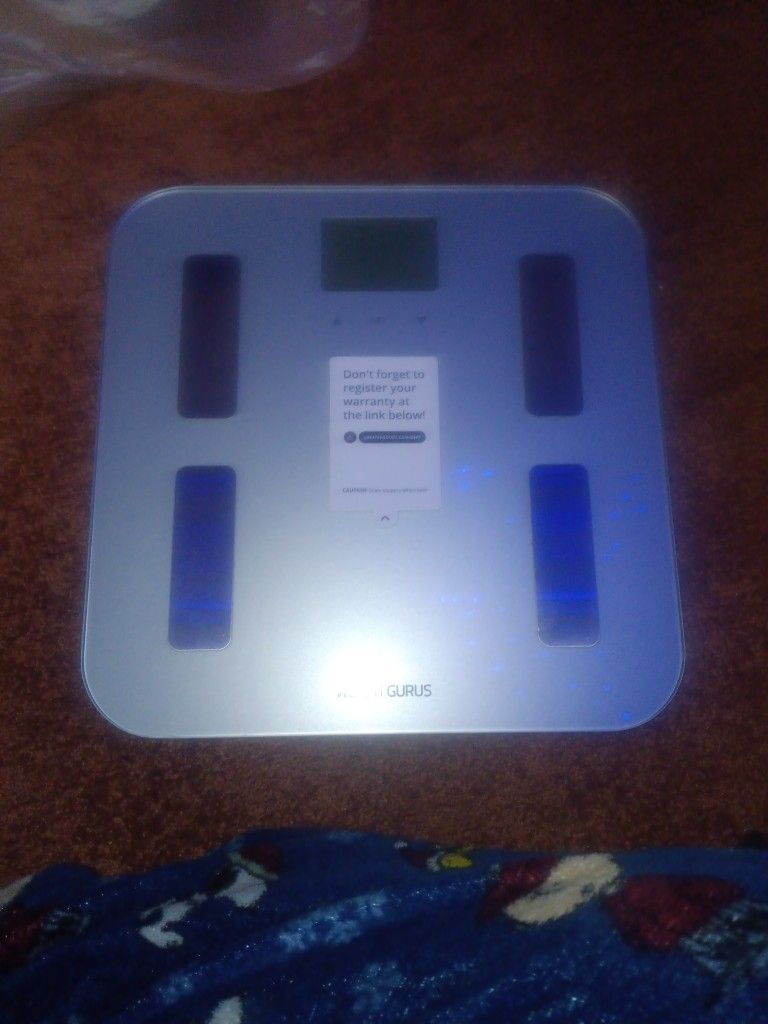 NEW Weight Scale With Wifi App Thats Tracks By GURUS