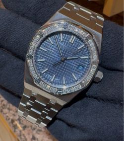 AP LAB DIAMOND WATCH NOT MOISSANITE