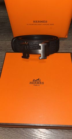 H Ratchet Buckle Slim Belt 