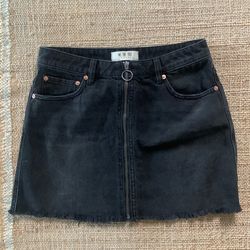 Free people denim skirt