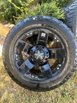 Set of 4 Rock Star rims