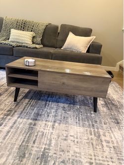 Coffee table with storage