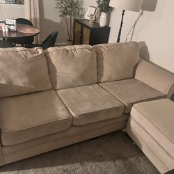 Couch With Storage Ottoman