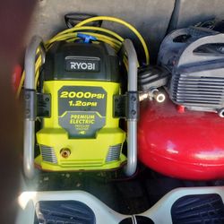 Electric Power And Air Compressor 