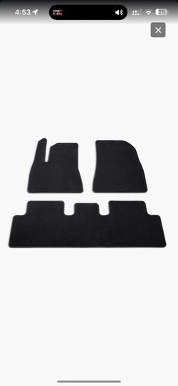 Model 3 Carpet Interior Mats - Like New