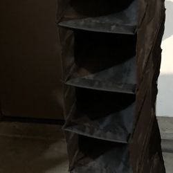 Closet shoe organizers