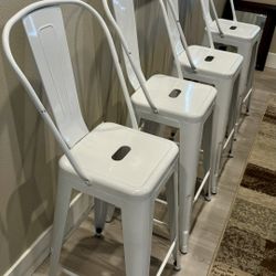 Set Of 4  Kitchen Counter Chairs