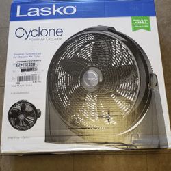 Lasko Cyclone 20 in. 3-Speed Power Air Circulator Floor Fan for Sale in  North Las Vegas, NV - OfferUp