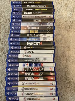 PS4 games
