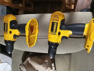 Two DeWalt cordless drills!!