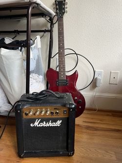 Washburn Electric Guitar And Marshall Amp $300