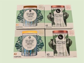 L Organic Tampons Box