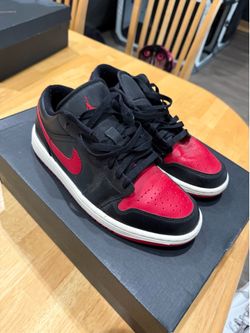 Nike Air Jordan 1 Low "Bred" sneakers