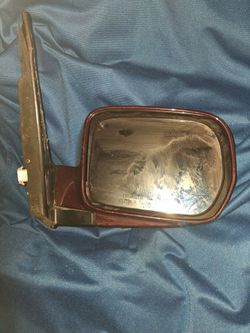 Car Side View Mirror – Burgundy