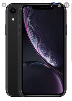 Black iPhone XR