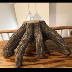 Thrive Tree Stump Tank decor