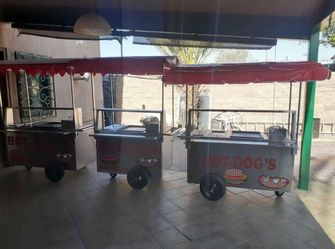 Hot Dog Hamburguer Cart