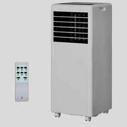 Portable Air Conditioner 8000 BTUs, 3 in 1 Dehumidifier, Fan, Cool for 350 Sq.Ft. Rooms, Portable AC with Remote Control/LED Display/Installation Kits