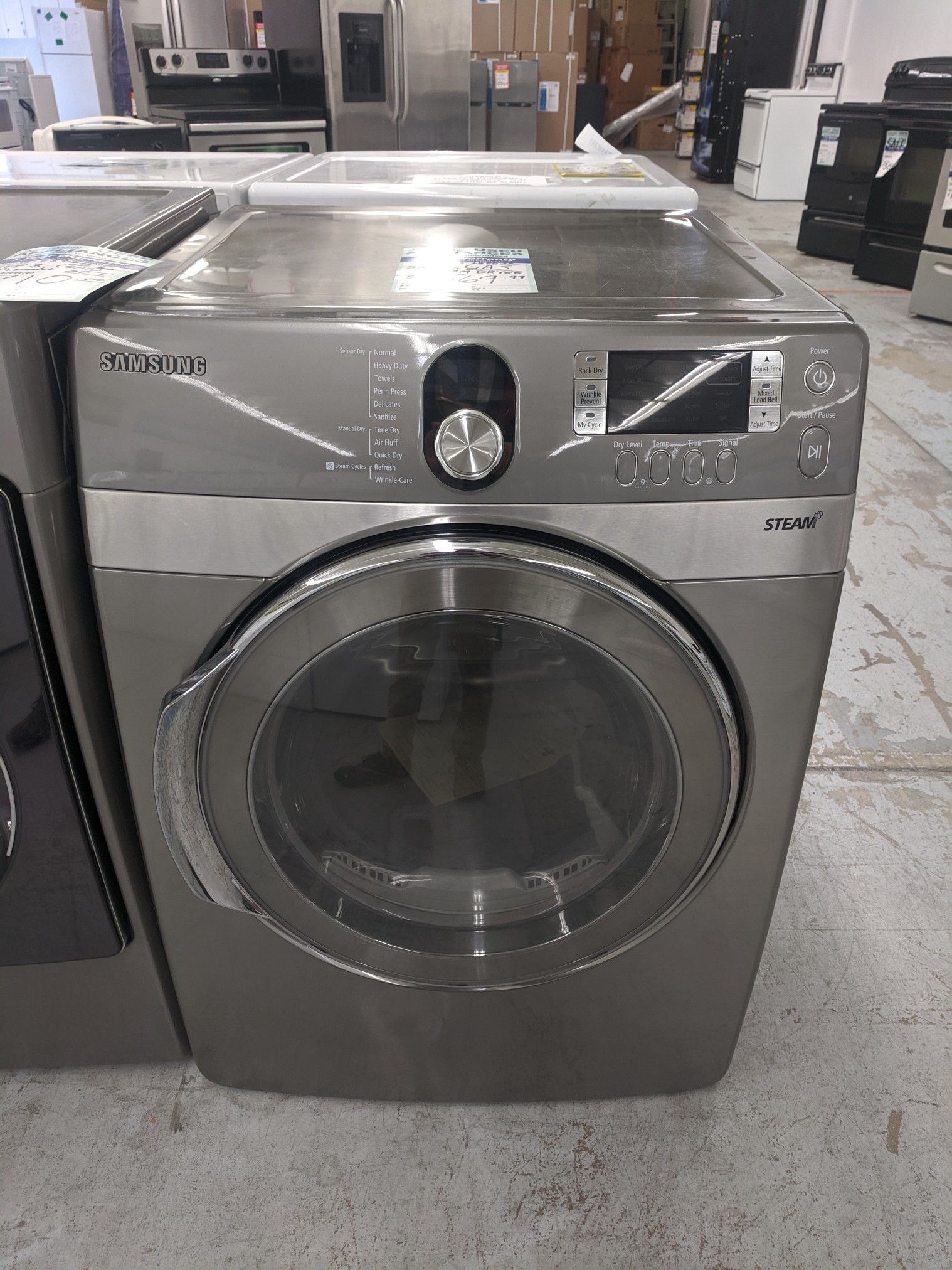 Samsung Gas Dryer with Steam