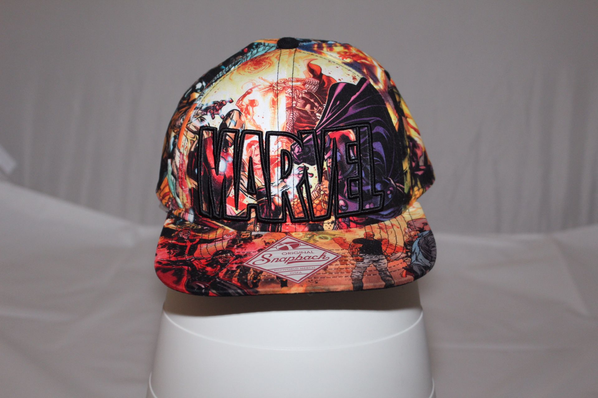 Marvel Comics RARE Sublimated All Over Print Snapback Hat RN# 116665  Comic-Con for Sale in San Diego, CA - OfferUp