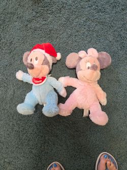 DISNEY MICKEY AND MINNIE BABY CHARACTERS SEE DESCRIPTION