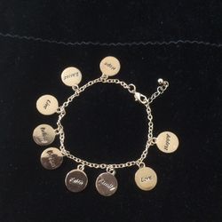 BEAUTIFUL BRACELET, NEW, WITH DIFFERENT MESSAGES 