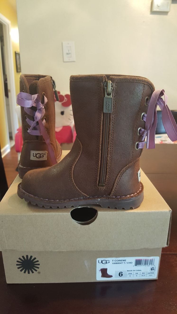 UGG boot size 6c toodles girl