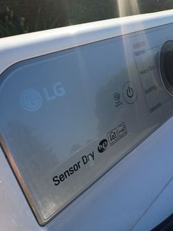 LG electric dryer