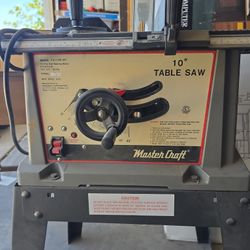Table Saw - Master Craft