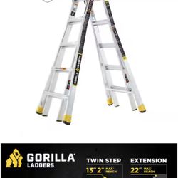 Gorilla MPX22 22ft Ladder 375lb Limit
