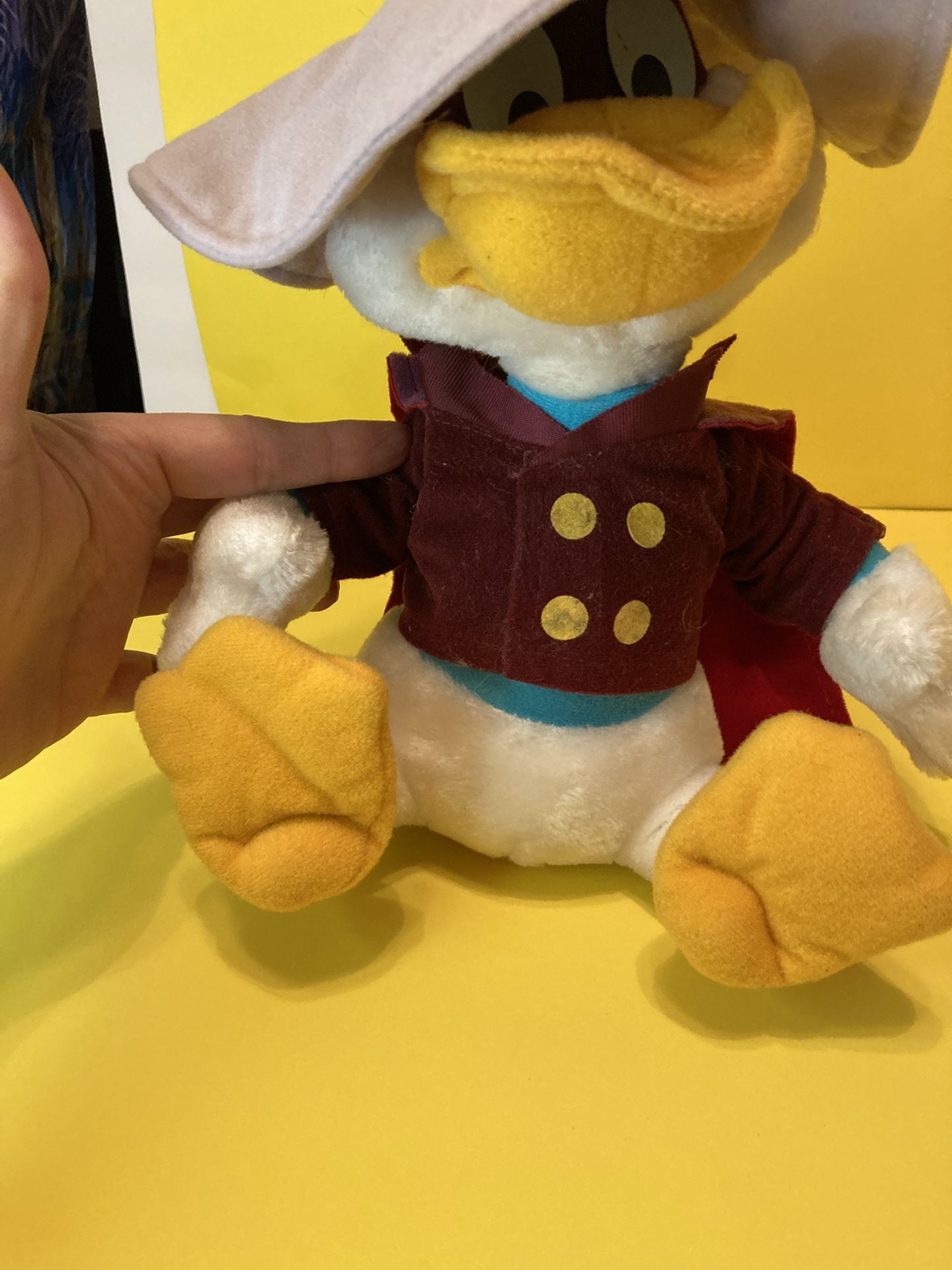 Vintage Darkwing Duck Disneyland Store 13" Plush Stuffed Animal