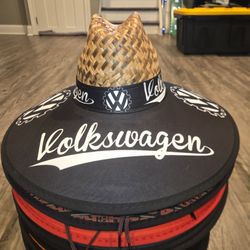 Volkswagen Straw Hat Sombrero Cap Beach Festival Pool Summer Sports tools Lawn Party Gorra 