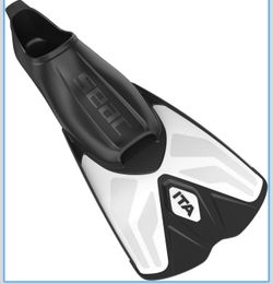 SEAC ITA, Light and Powerful Short Swimming and Snorkeling Fins for Both Adults and Children 31/33 Snorkeling fine adult or children