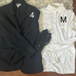 Horse Riding Jacket and Shirt Set