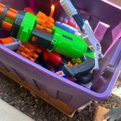 Bin Of Toy Guns 