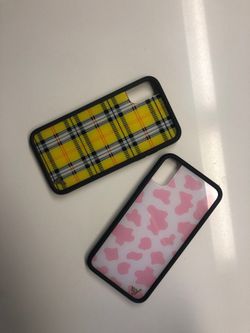 Wild flower iPhone X/XS cases 2 for $25