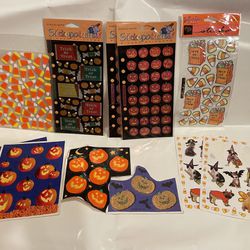 90’s Y2K Halloween Stickers Stickopotamis Amscan Rare Hard to Find Mix