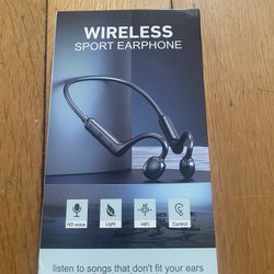 Bluetooth wireless workout band headphones new in box