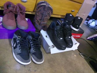 👟 5-Pair Shoe Bundle - (negotiable)👟 (Can buy a specific shoe individually if wanted, prices and state of shoes in description).