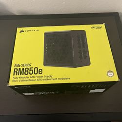 (7-Year warranty!)CORSAIR RM850e Fully Modular Low-Noise ATX 3.0 and PCIE 5.0 Power Supply PSU