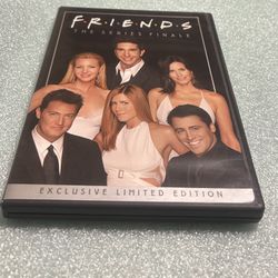 FRIENDS The Series FINALE DVD TV Series Exclusive Limited Edition.