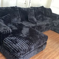 ⭐️New Fabric Sectional Sofa Couch. Get It Now For Only $49 And Pay Later Without Credi Needed Financing. Same Day Delivery